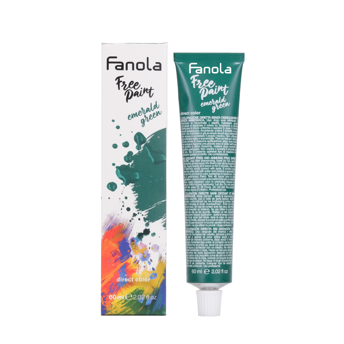 Fanola Free Paint Direct Colors Emerald Green – HC STORE FORNITURE