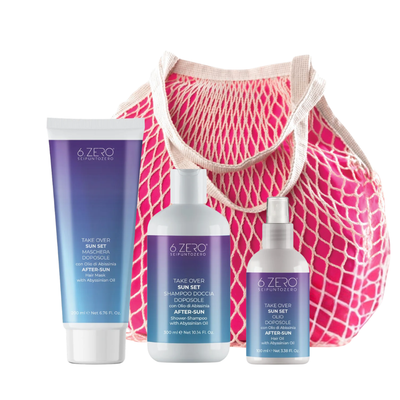6. Zero Kit Solare Capelli Completo + Borsa Mare Fucsia Omaggio