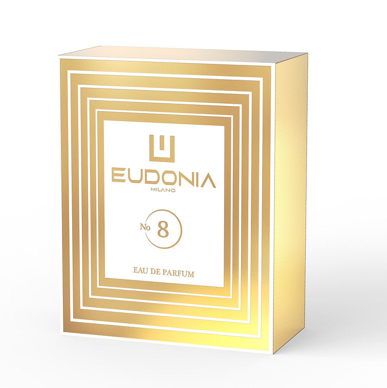 EUDONIA MILANO Profumo nº 8 – Eau de Parfum Unisex Agrumato & Speziato