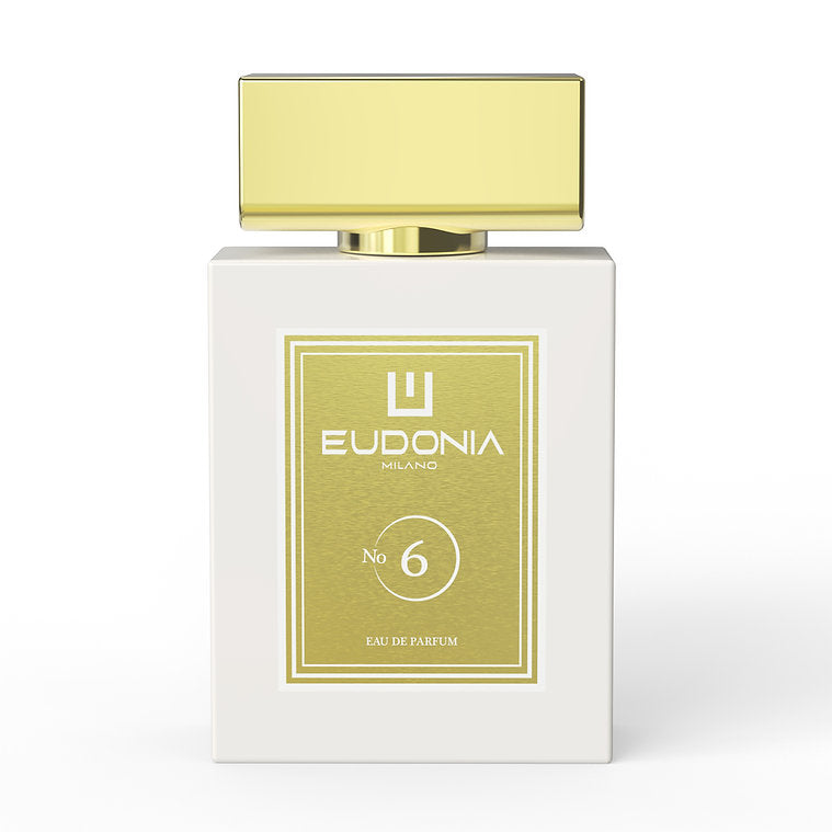 EUDONIA MILANO Profumo nº 6 – Eau de Parfum unisex con oud, rosa e muschio