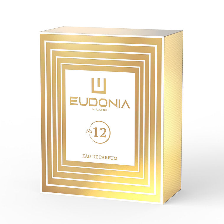 EUDONIA MILANO Profumo nº 12 – Eau de Parfum Maschile Fruttato & Cuoiato