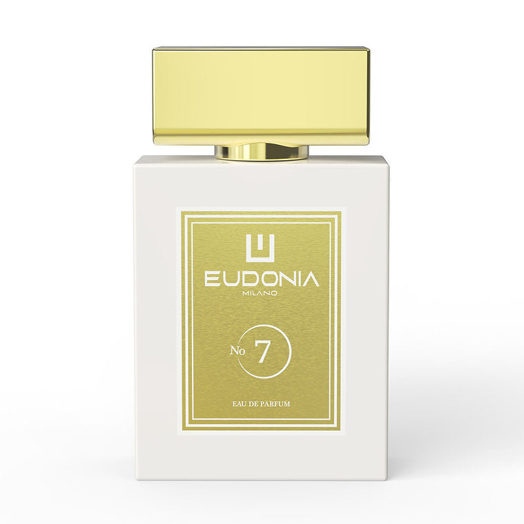 EUDONIA MILANO Profumo nº 7 – Eau de Parfum unisex ispirato a Bianco Latte con vaniglia, miele e muschio bianco