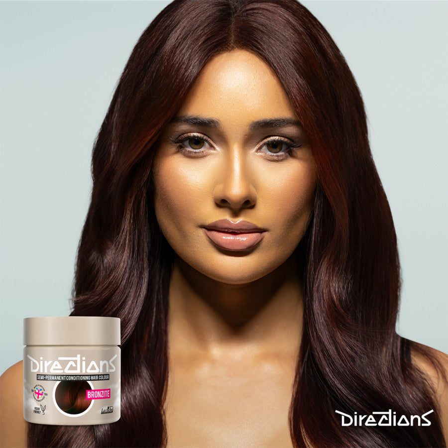 Directions Bronzite Tinta Semipermanente Castano Profondo con Riflessi Bronzo 100ml