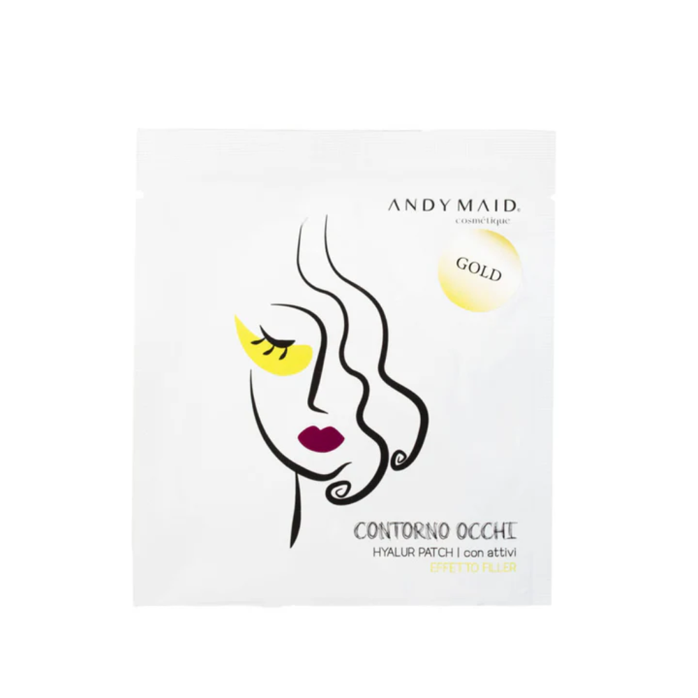 patch contorno occhi gold andy maid anti occhiaie borse