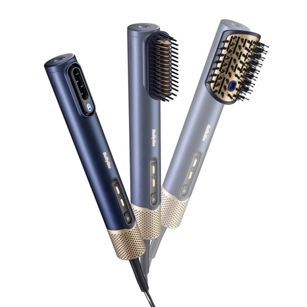 BaByliss Air Power Air Wand asciugacapelli 3 in 1 per asciugare, lisciare e volumizzare