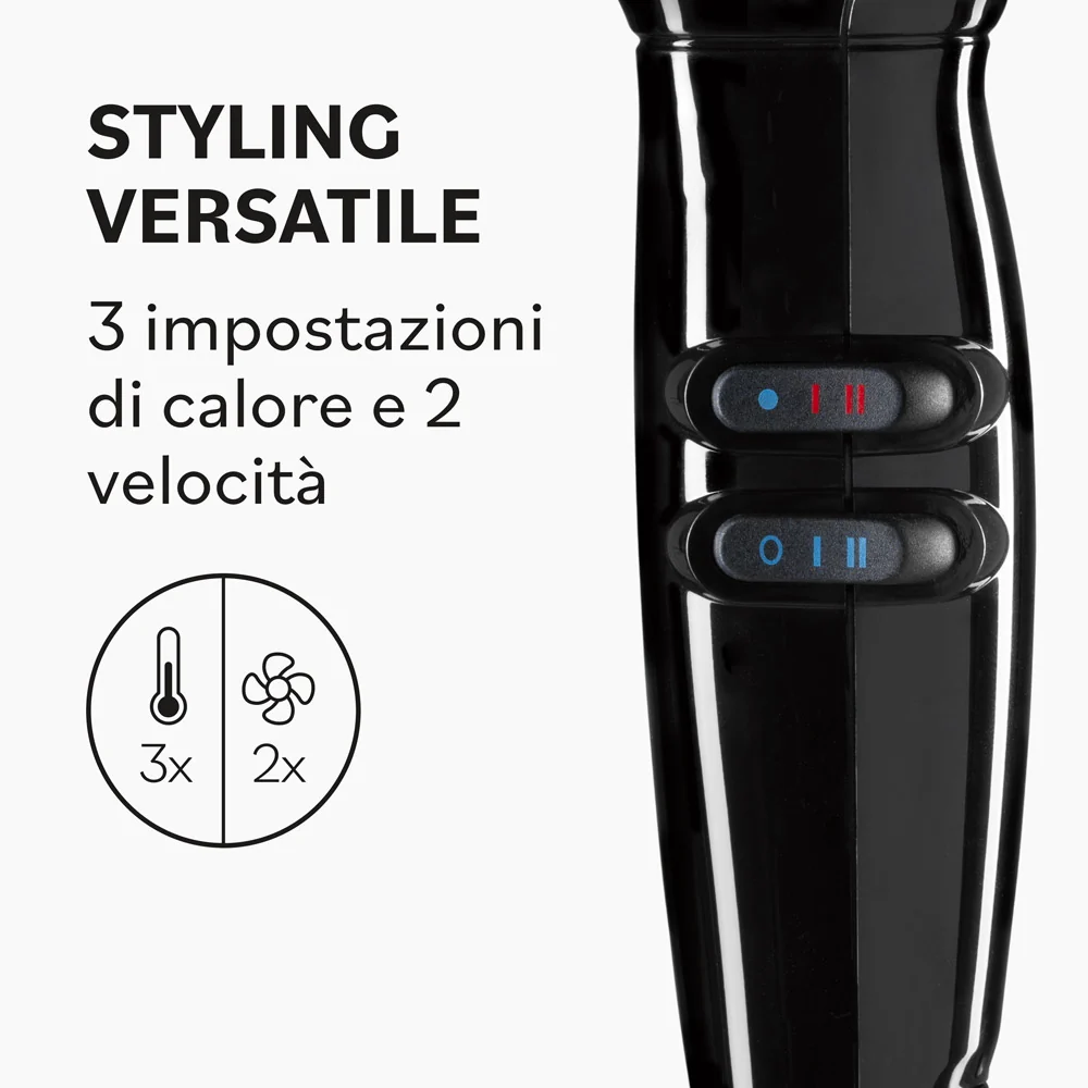 Babyliss PRO VERO Ionic Asciugacapelli Professionale 2000W