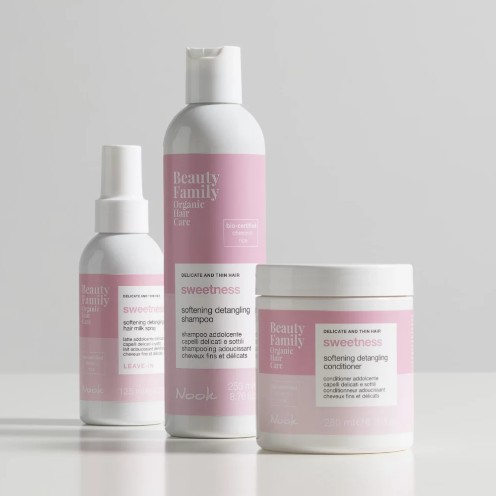 Nook Latte addolcente districante per capelli delicati