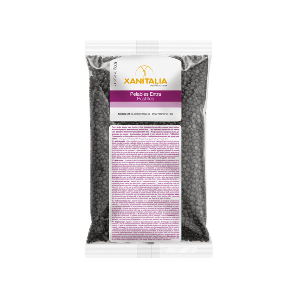 Xanitalia Cera Gocce Extra Black 800g Cera Depilatoria Pelabile