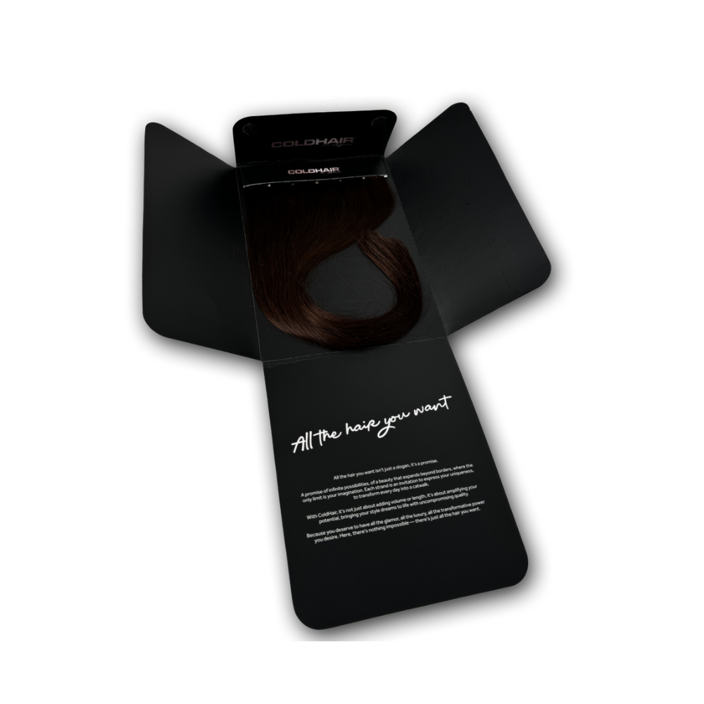 ColdHair Hair on Hair 20 cm Sistema Invisibile per Infoltimento e Riempimento Zone