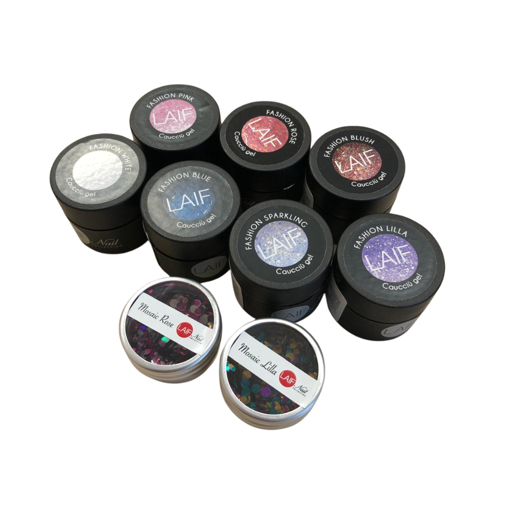 Laif caucciù Gel Fashion 7 colori