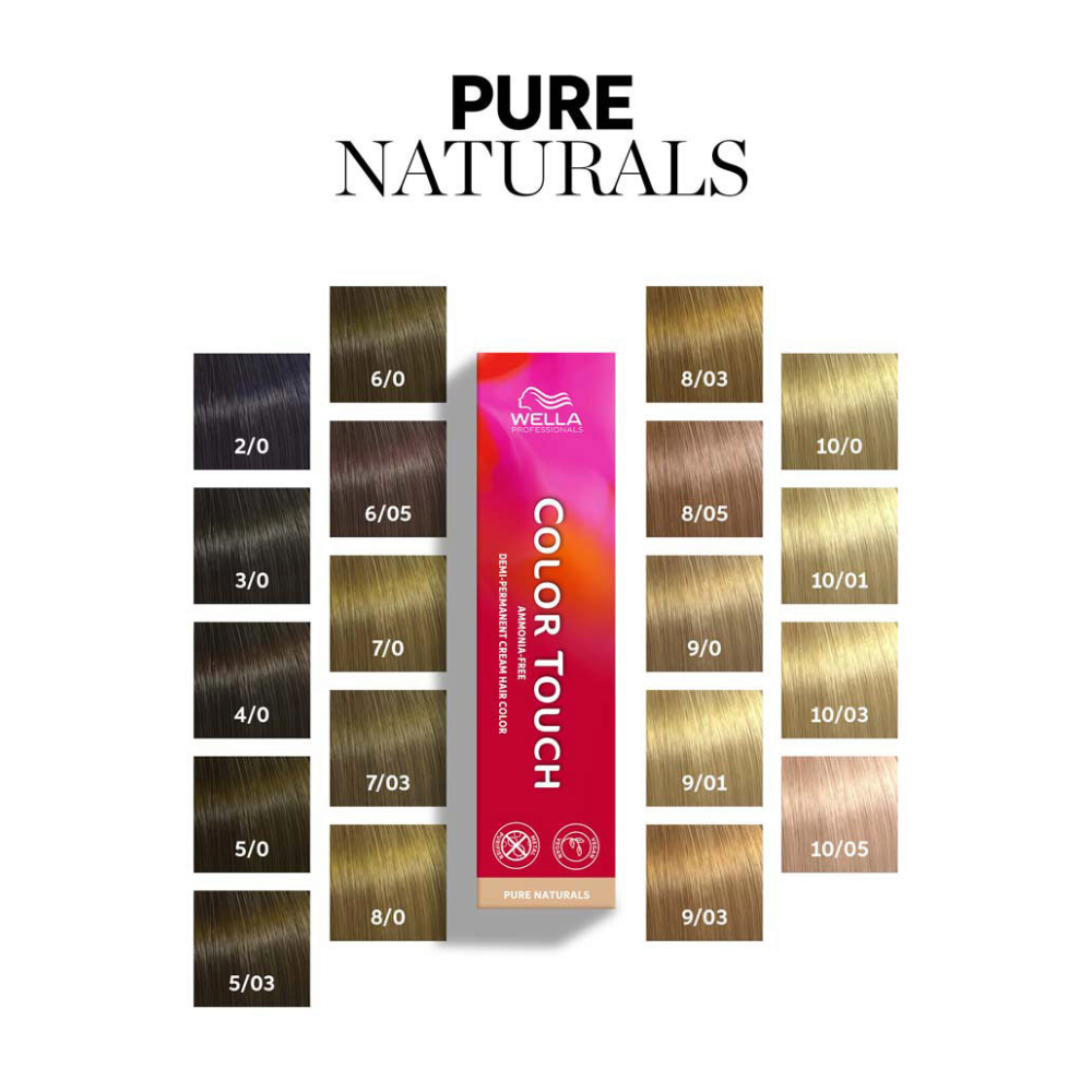 Wella Color Touch Pure Naturals Colore Semipermanente senza Ammoniaca