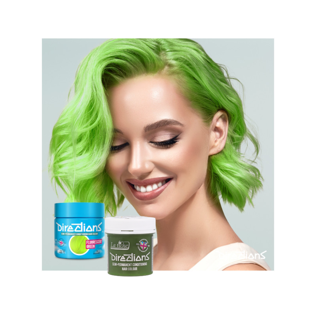 Directions Fluorescent Green – Tinta Semipermanente 88 ml