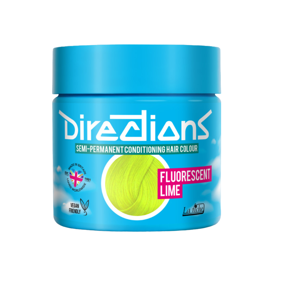 Directions Fluorescent Lime – Tinta Semipermanente 88 ml