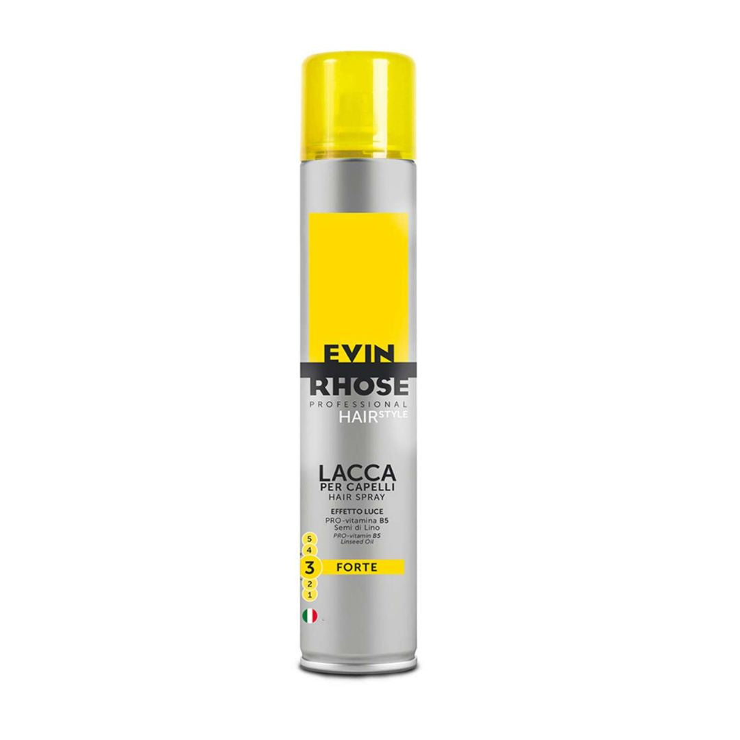 Evin Rhose Strong hairspray with light effect