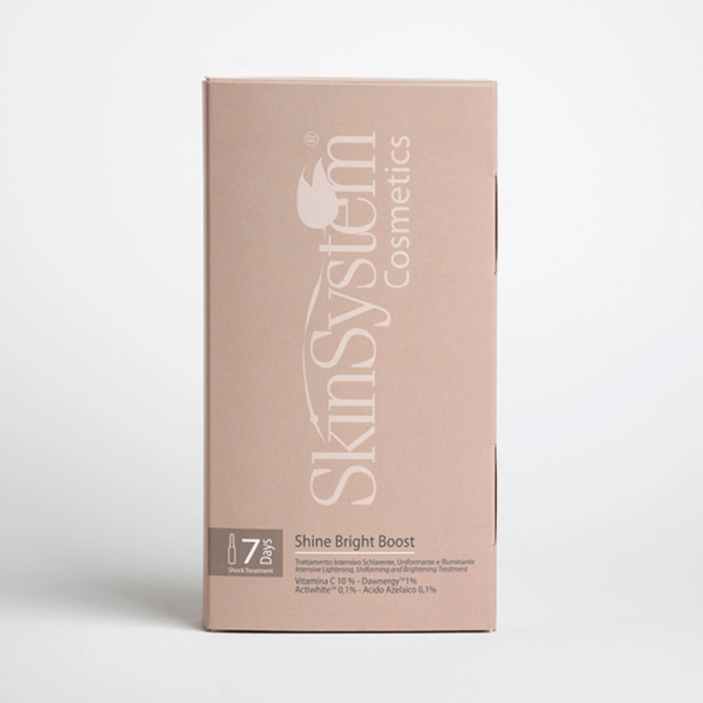 SkinSystem Ampolle Viso Trattamento Intensivo Schiarente e Illuminante