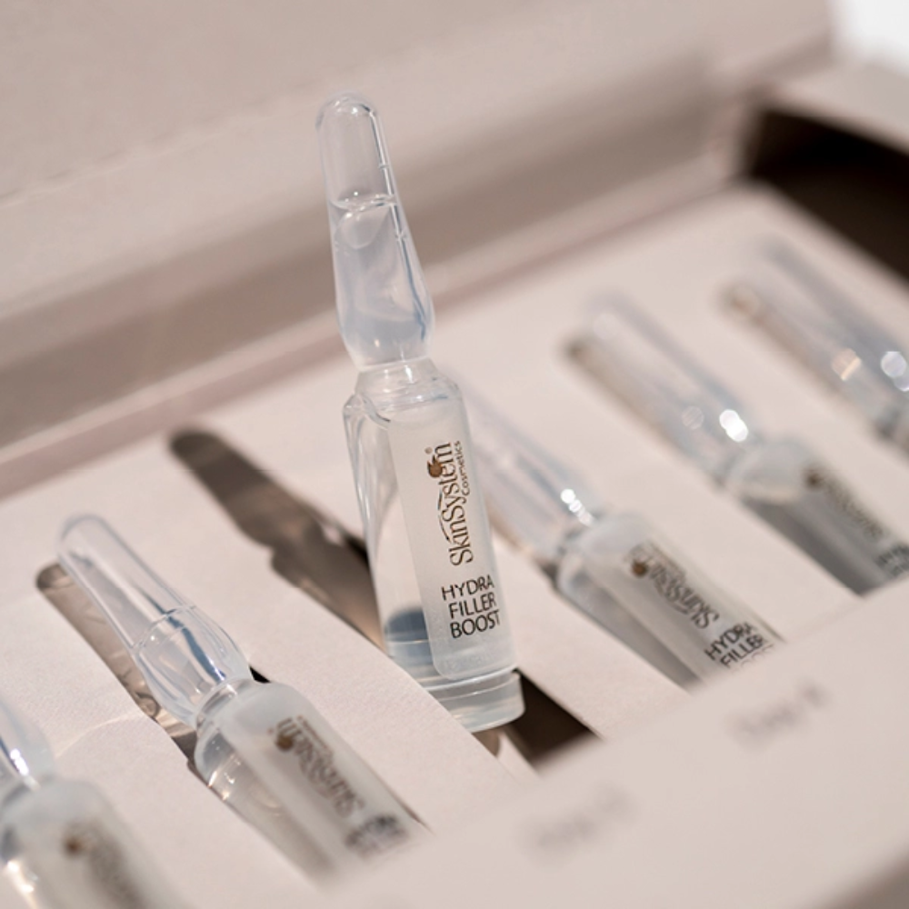 SkinSystem Ampolle Viso Trattamento Filler Idratante e Rimpolpante
