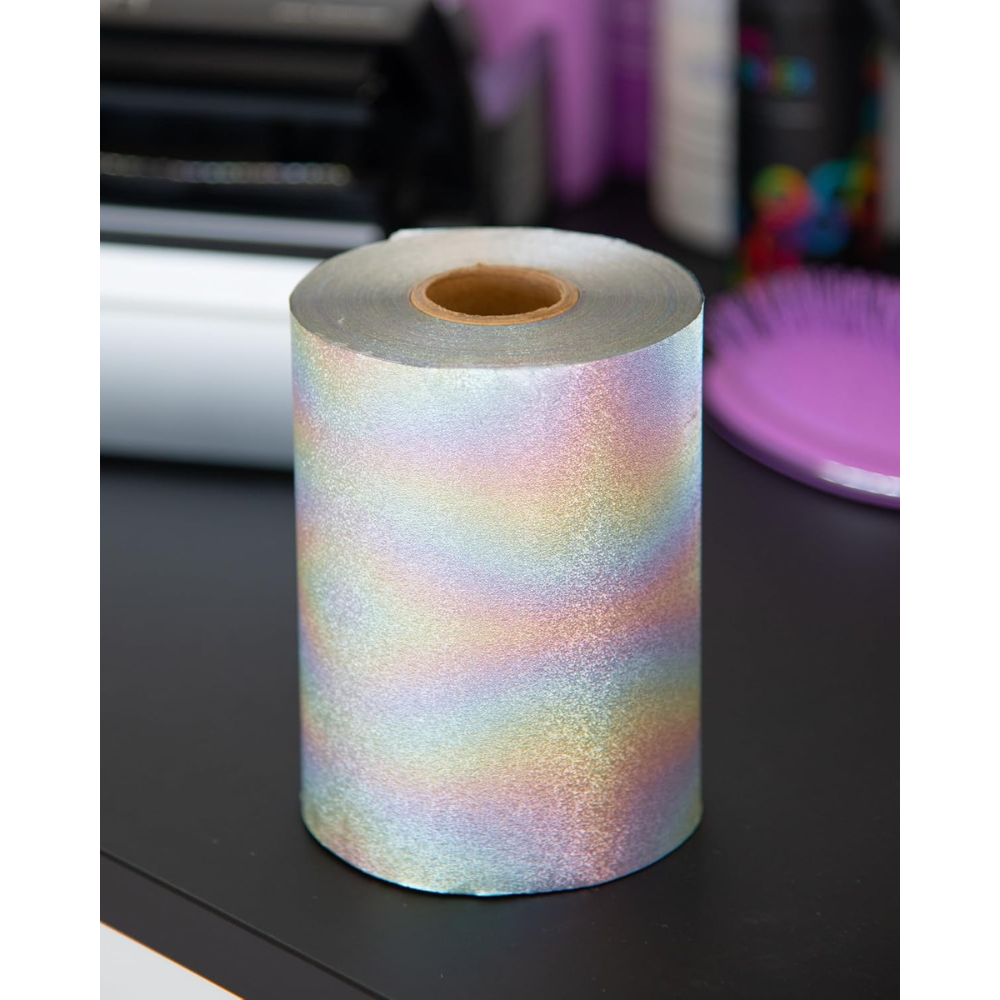 Framar Rotolo Alluminio Goffrato Ethereal Arcobaleno per Colorazione e Meches