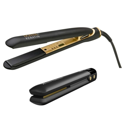 Gamma+ Kit Donna+ Keratin + Xceed Cordless – Piastre Professionali Capelli (Casa + Viaggio)