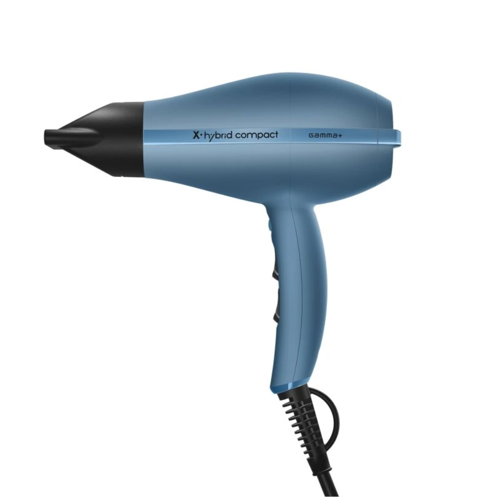 Gamma+ X·Hybrid Compact asciugacapelli professionale blu