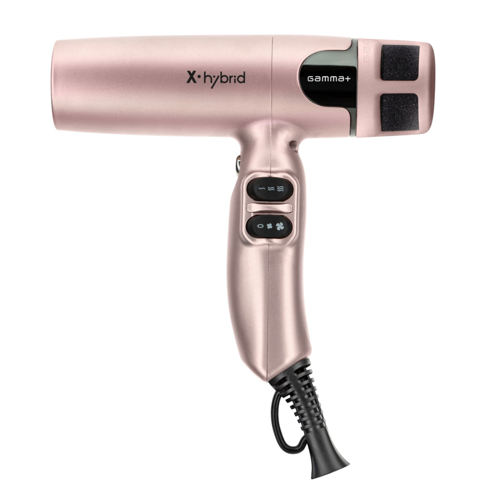Gamma Più X-Hybrid Rose Gold – asciugacapelli digitale professionale