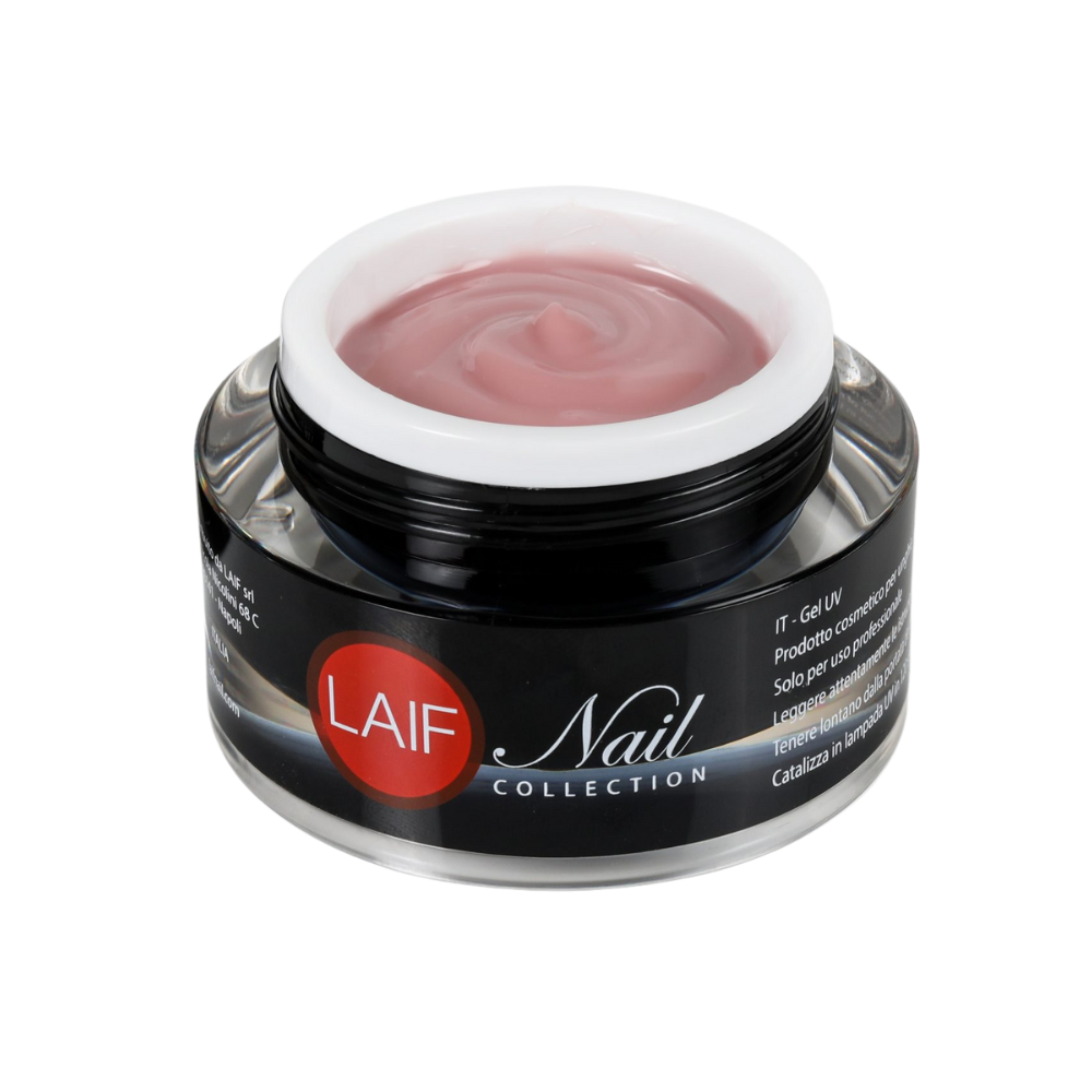 Gel costruttore Laif Builder Natural Gel – gel modellante professionale alta viscosità per bombatura e French ad incastro