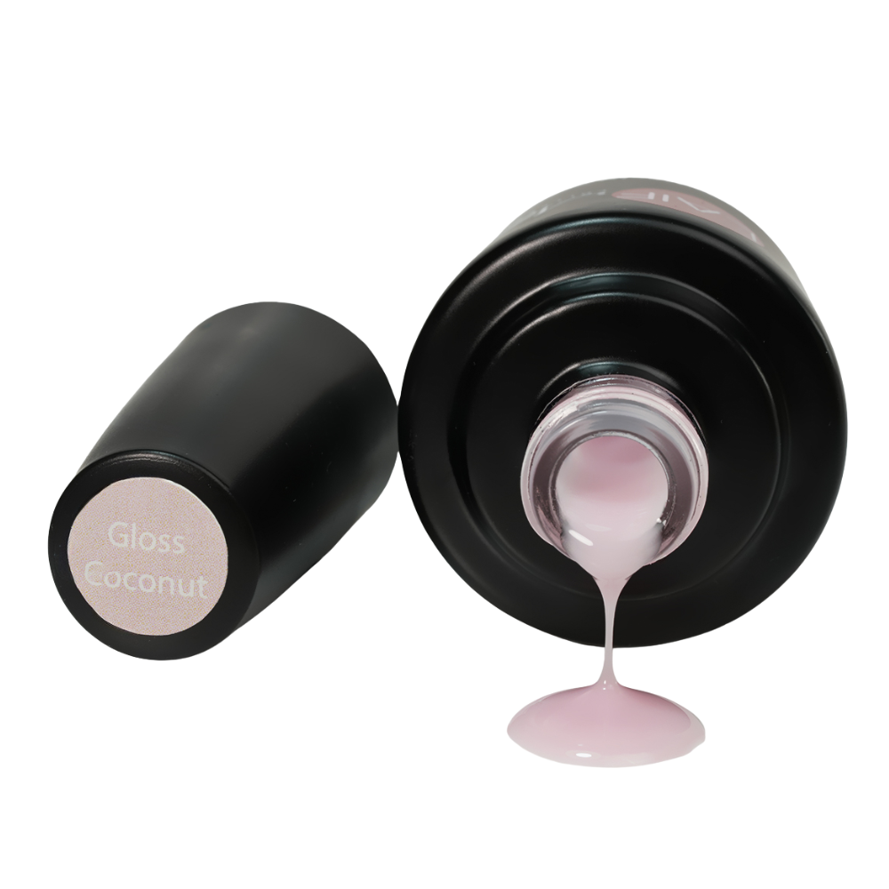 Lucido senza dispersione Laif Caucciù Gloss Coconut Gel 15 ml – effetto naturale e lattiginoso