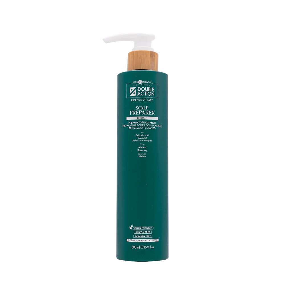 Hair Company Double Action Scalp Preparer Preparatore Cutaneo 500 ml