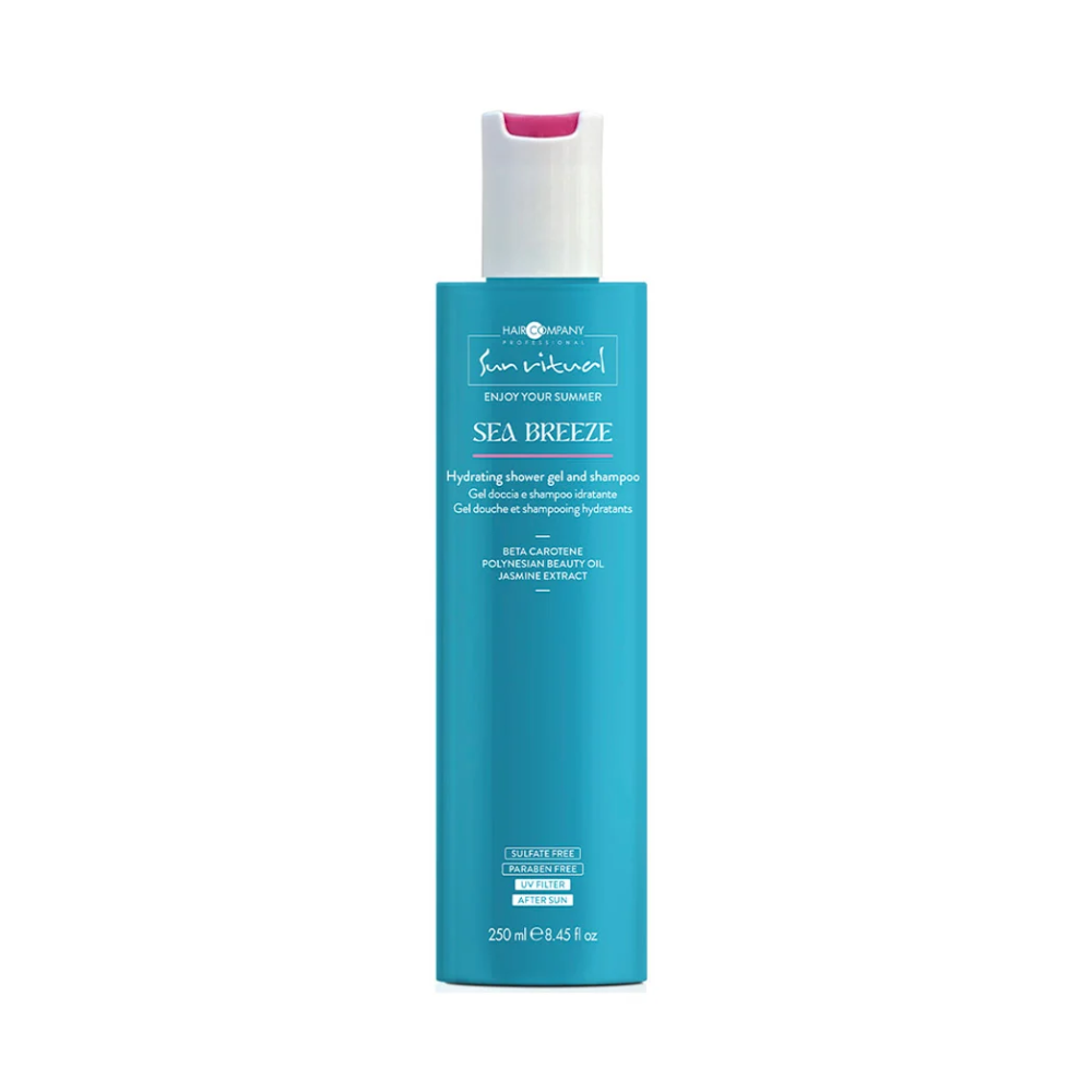 Hair Company Sea Breeze Hydrating Shower Gel Shampoo Doccia Shampoo Idratante 250 ml