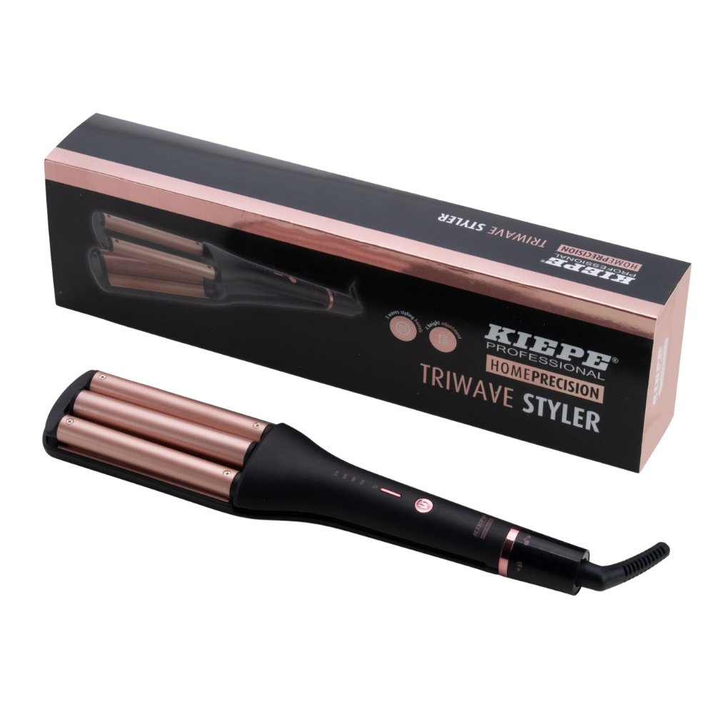 Kiepe Home Precision Triwave Styler – Ferro Triplo Ondulante