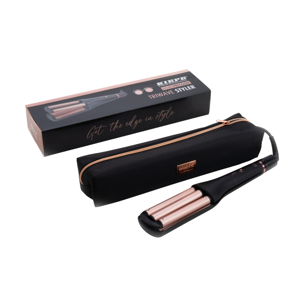Kiepe Home Precision Triwave Styler – Ferro Triplo Ondulante