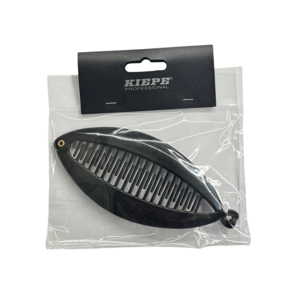 Kiepe Pettine Nuvola Nero 14 cm per Acconciature e Raccolti