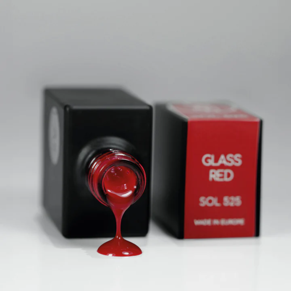 smalto semipermanente rosso glass