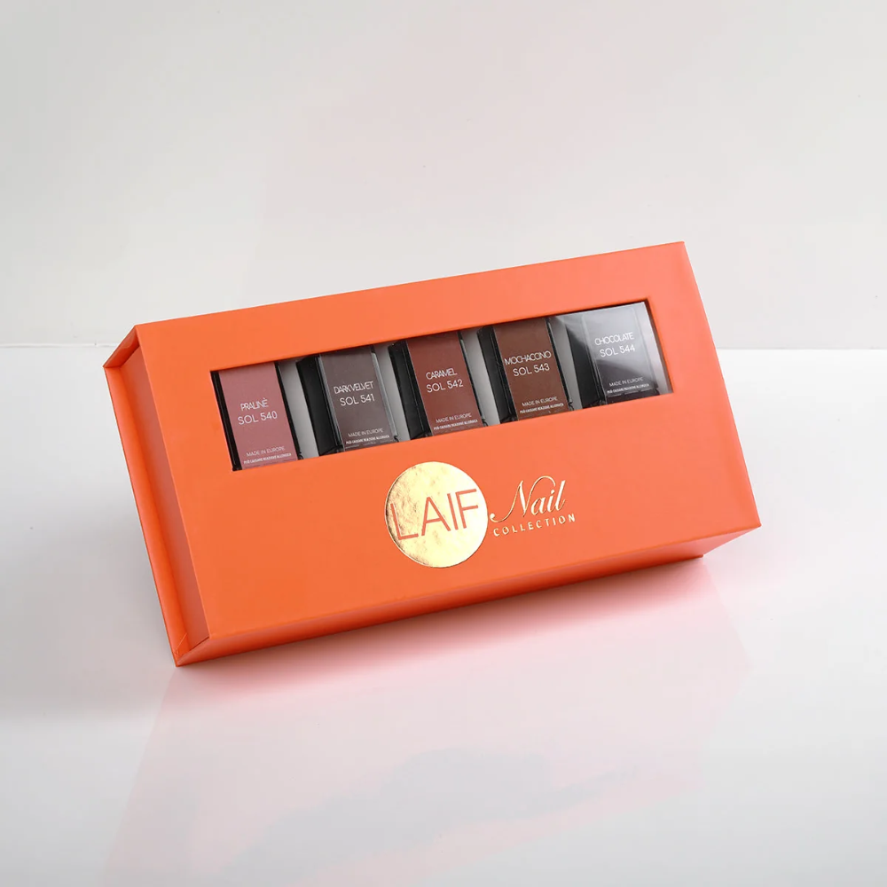 Laif Nail Soak Off Chocolate Collection Autunno 2026 – Smalti Semipermanenti 10 ml