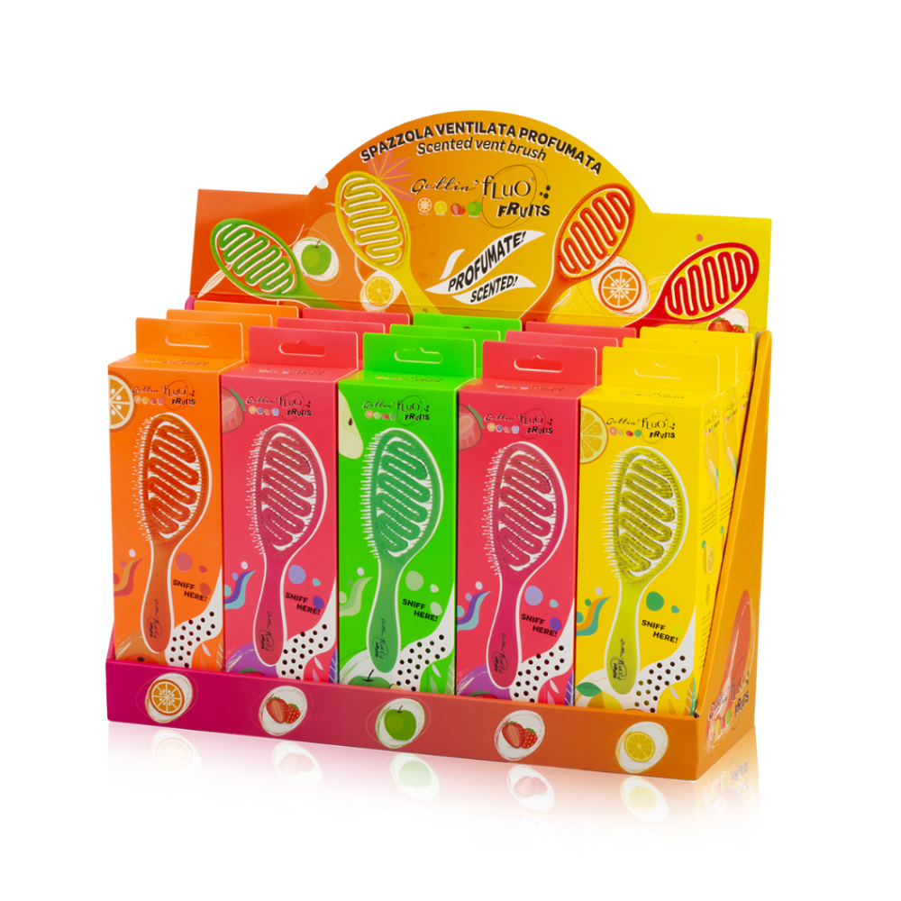 15 spazzole profumate multicolor