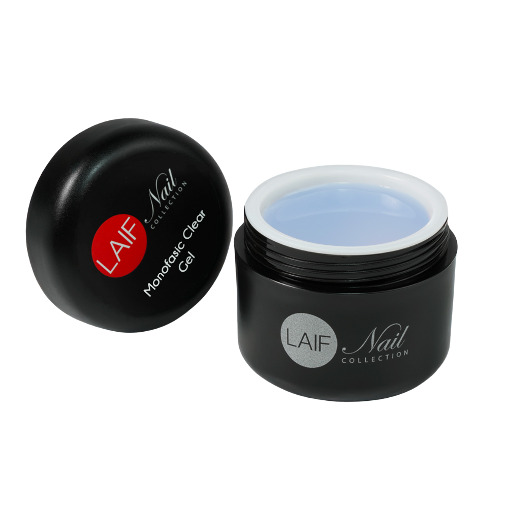 gel unghie laif clear trasparente autolivellante ricostruzione 15ml