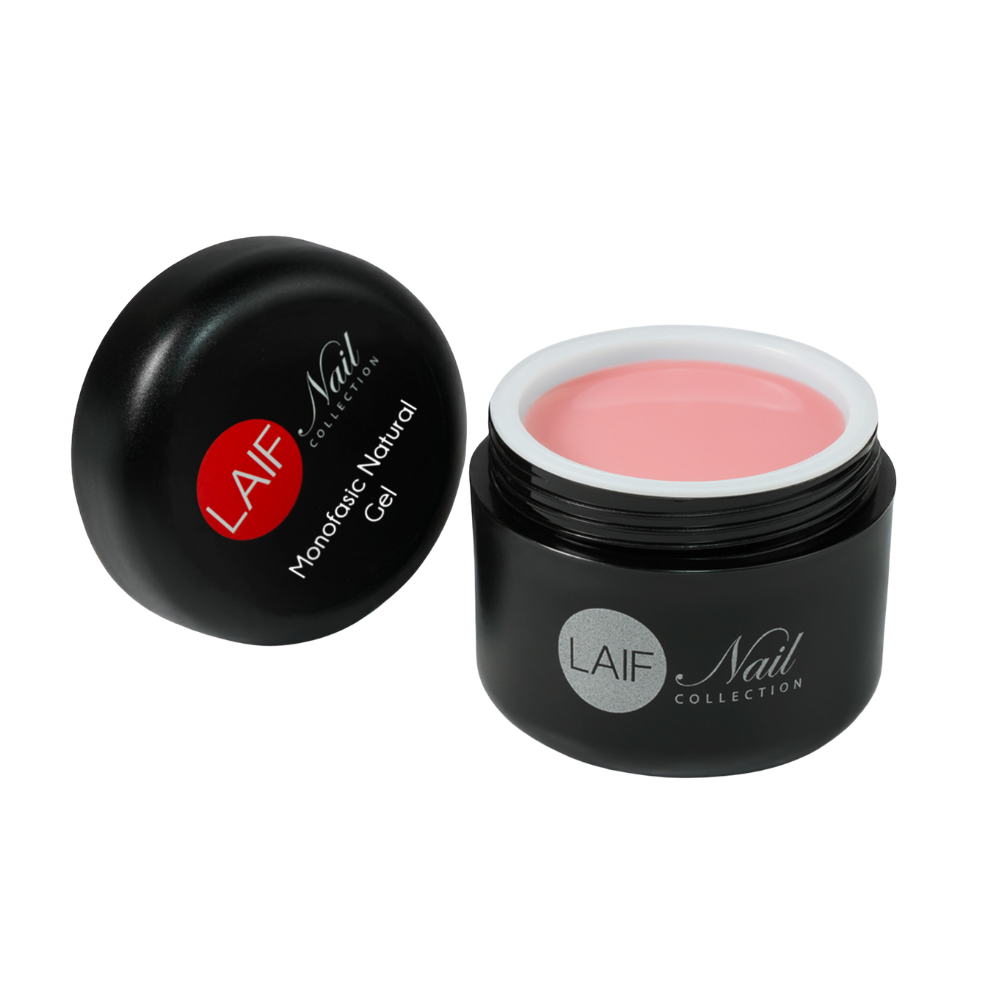 gel unghie laif monofasic natural rosato intenso autolivellante 15ml