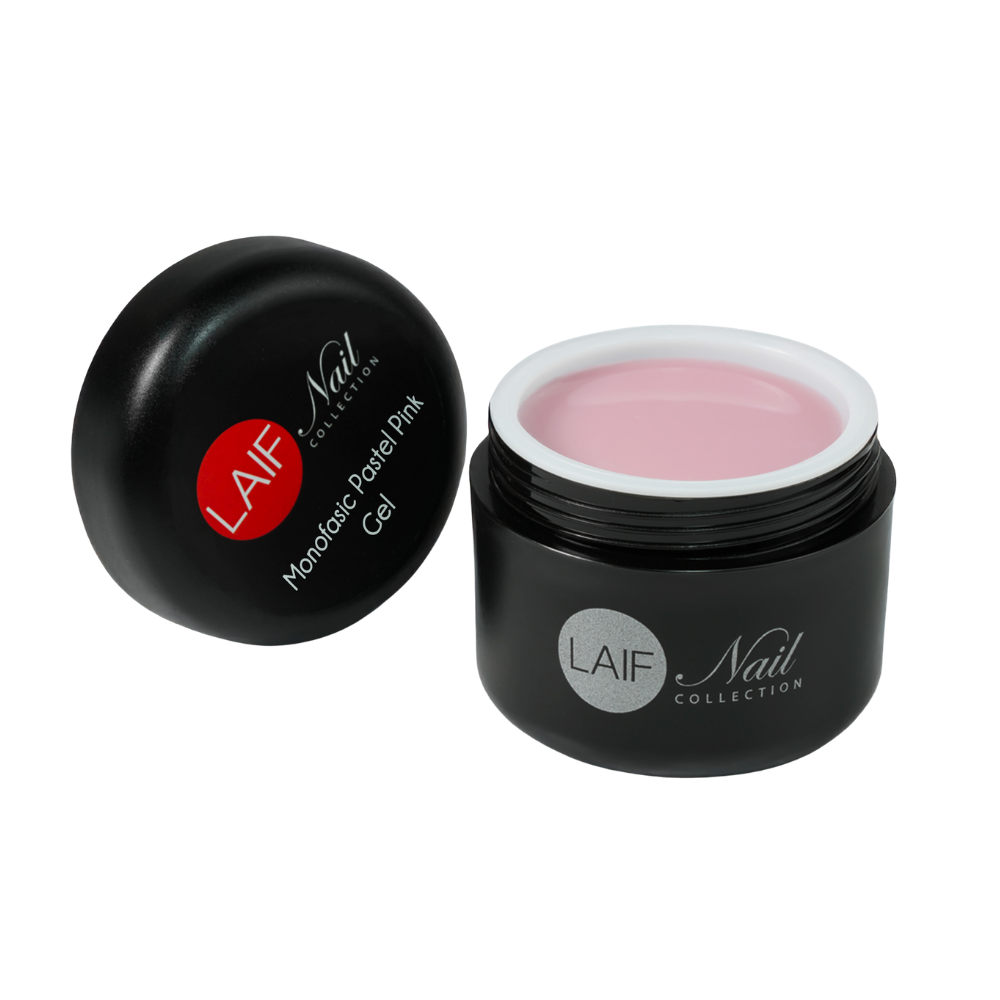 gel unghie laif pastel pink rosa delicato autolivellante ricostruzione 15ml