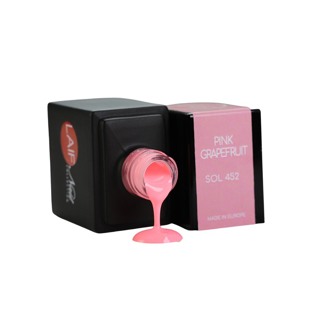 Laif Semi-Permanent Nail Gel Berry Pink Grapefruit SOL 452
