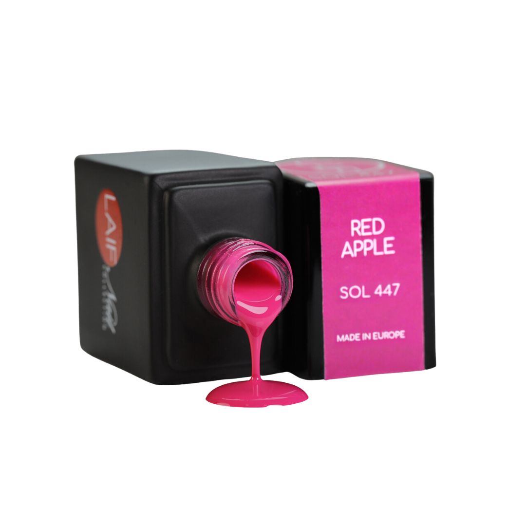 Laif Nail Gel Semi-Permanent Red Apple SOL 447