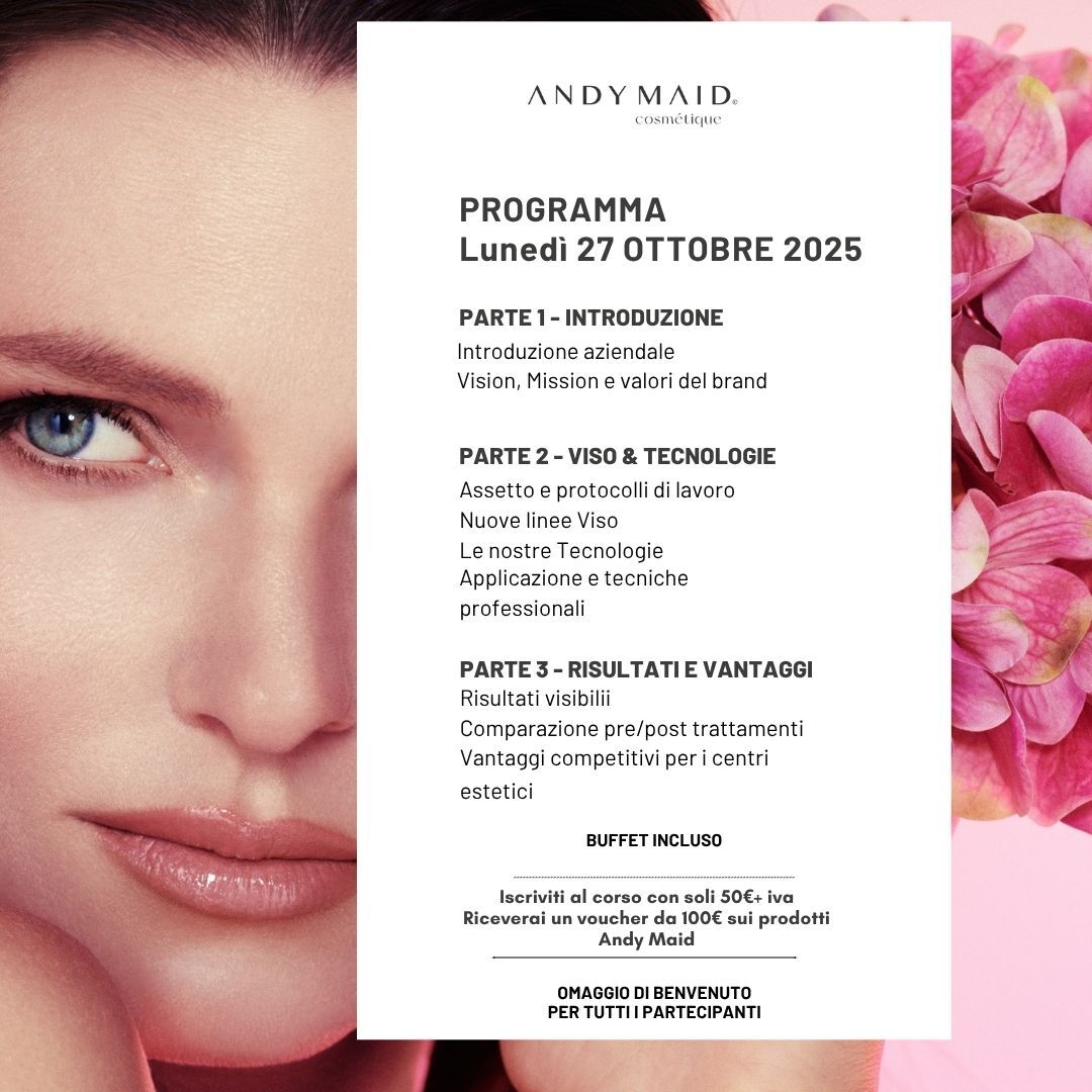 Andy Maid – Corso Estetica Avanzata con Annunziata Troiano