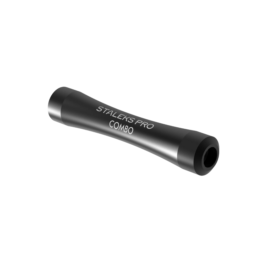 Staleks Pro Manico per Spatola nera spingicuticole COMBO UNIQ 10 – Per Parti Intercambiabili