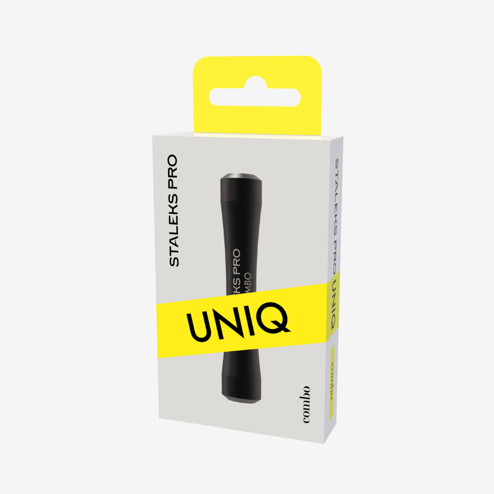 Staleks Pro Manico per Spatola nera spingicuticole COMBO UNIQ 10 – Per Parti Intercambiabili