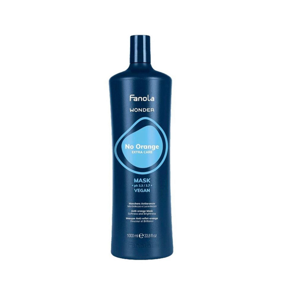 Maschera antigiallo Fanola per capelli castani o scuri 1000 ml