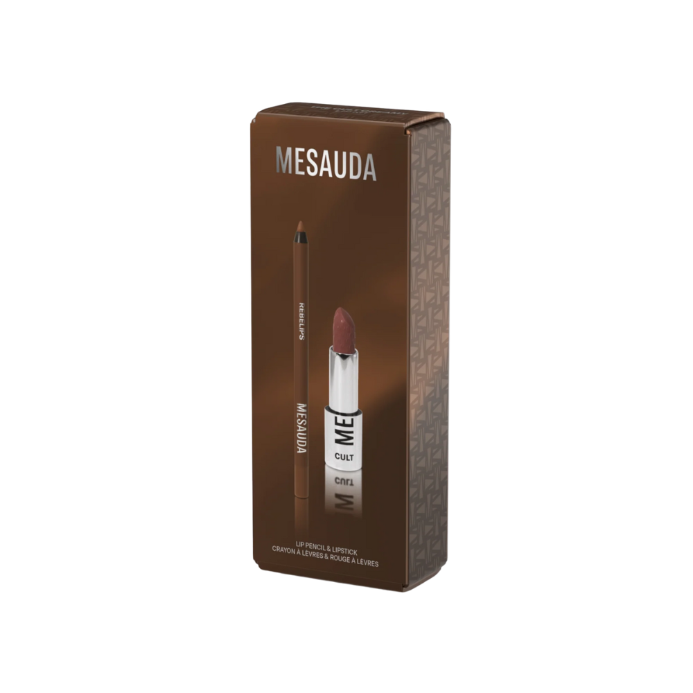 Mesauda Kit Culty Creamy Lip Kit – Rossetto + Matita Labbra