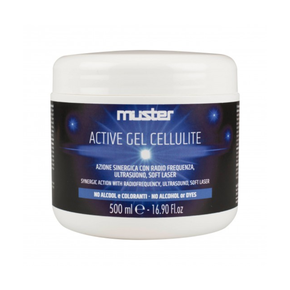 Muster Active Gel Cellulite 500ml – Gel Drenante Anticellulite