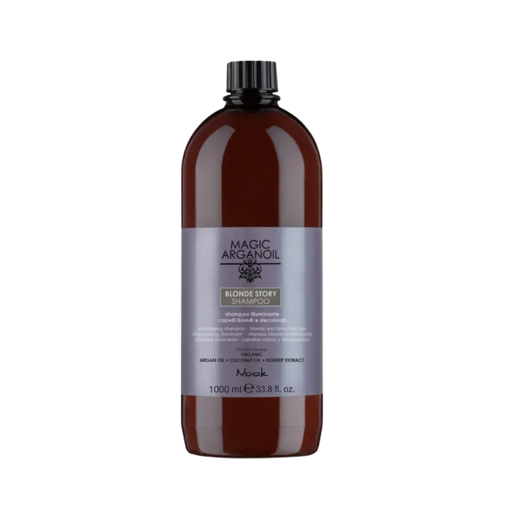Nook Magic Arganoil Blonde Story Shampoo 1000ml - Riservato PRO