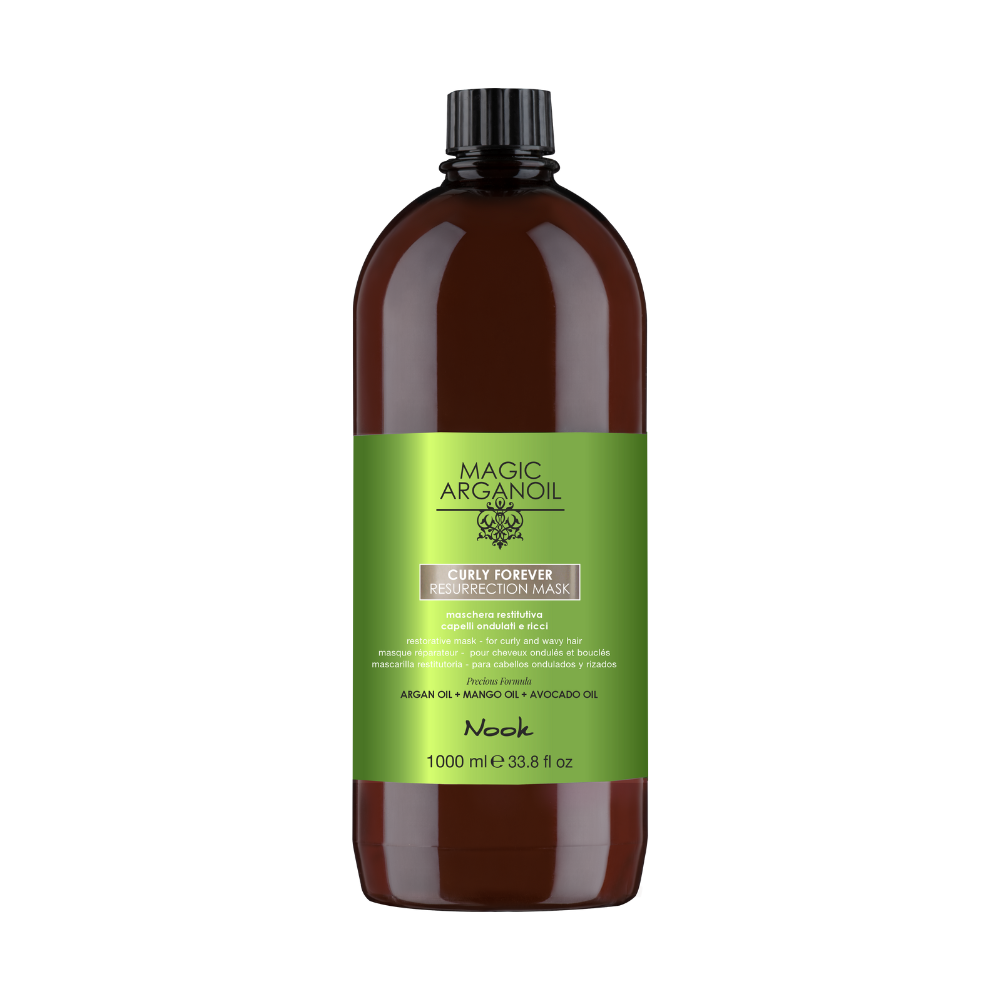 Nook Magic Arganoil Curly Forever Maschera restitutiva 1000 ml - Riservato PRO