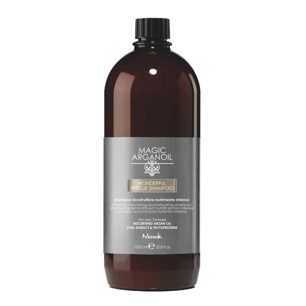 Nook Magic Arganoil Wonderful Rescue Shampoo 1000ml - Riservato PRO