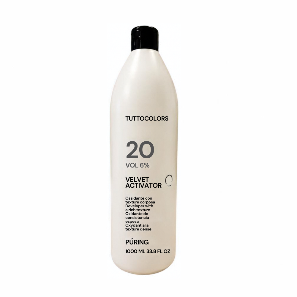 Puring TuttoColors Velvet Activator 20 Vol 6% Ossidante 1000 ml