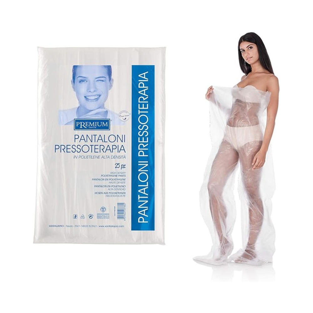 Xani Pantaloni pressoterapia | fanghi cartene polietilene HD 25pz